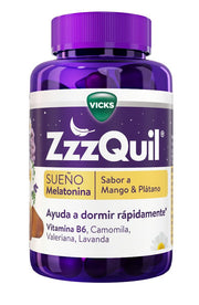 ZzzQuil Natura 60 Gummies Sabor Mango & Plátano