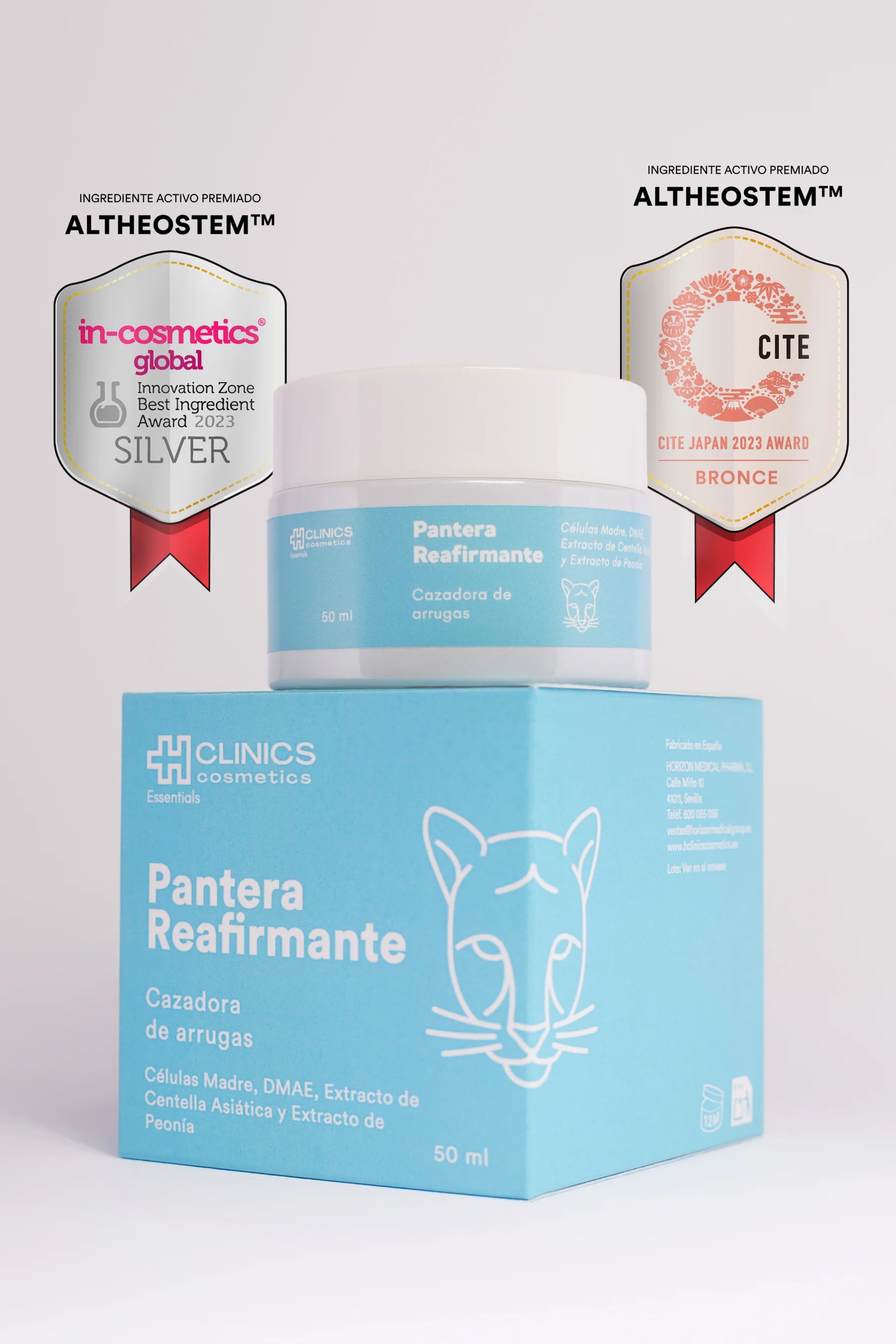 PANTERA REAFIRMANTE HCLINICS ESSENTIALS 1 TARRO 50 ML