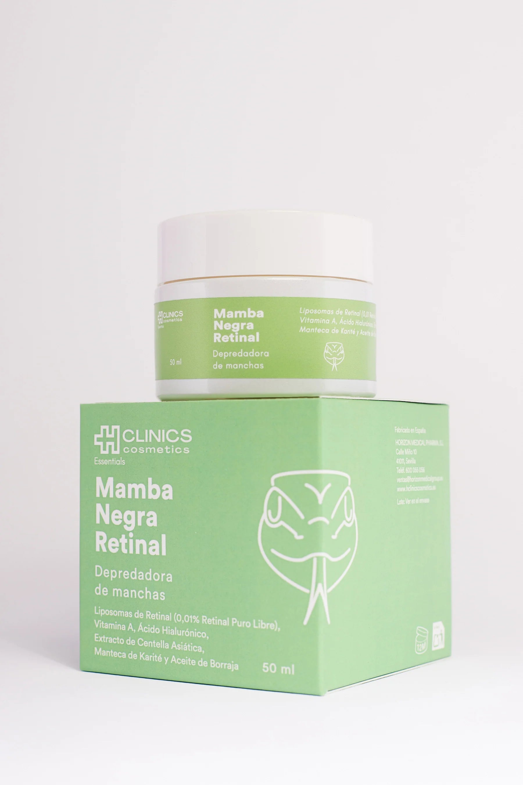 MAMBA NEGRA RETINAL HCLINICS ESSENTIALS 1 TARRO 50 ML