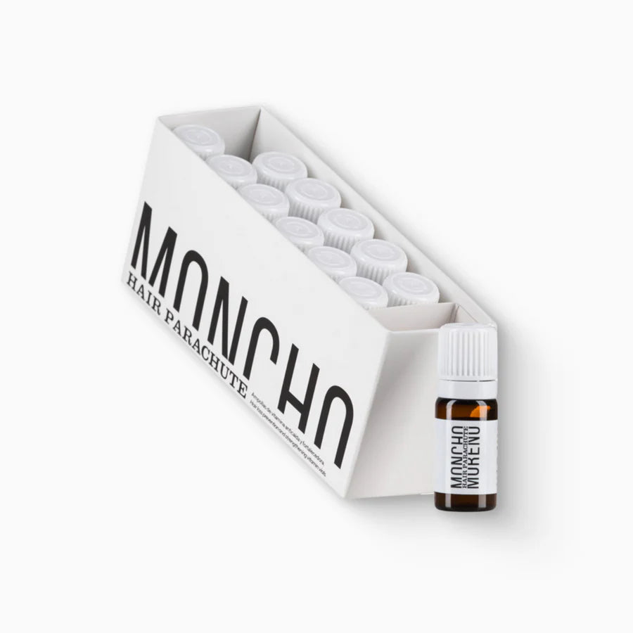 PARACAÍDAS PARA EL CABELLO AMPOLLAS VITAMINAS MONCHO MORENO