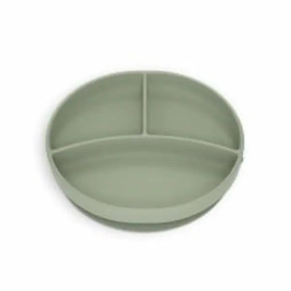 PLATO VERDE CON DIVISIONES SILICONA SUAVINEX