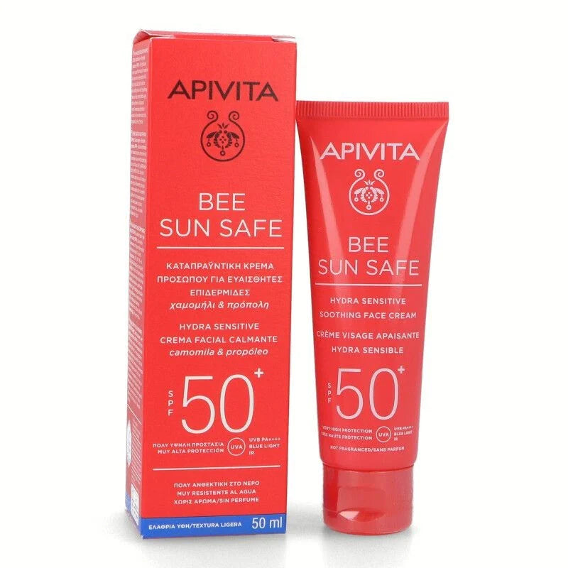 BEE SUN CREMA FACIAL CALMANTE HYDRA SENSITIVE SPF50+