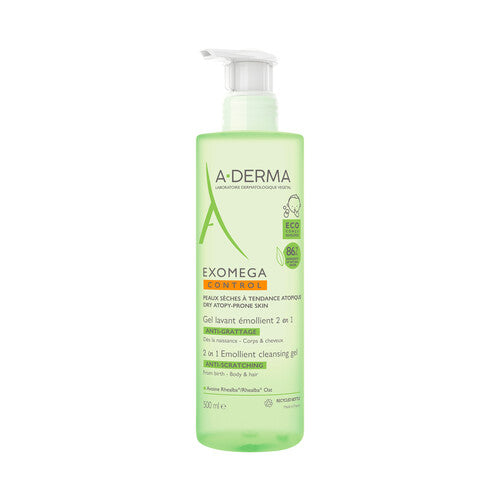 A-DERMA EXOMEGA CONTROL GEL EMOLIENTE  1 ENVASE 500
