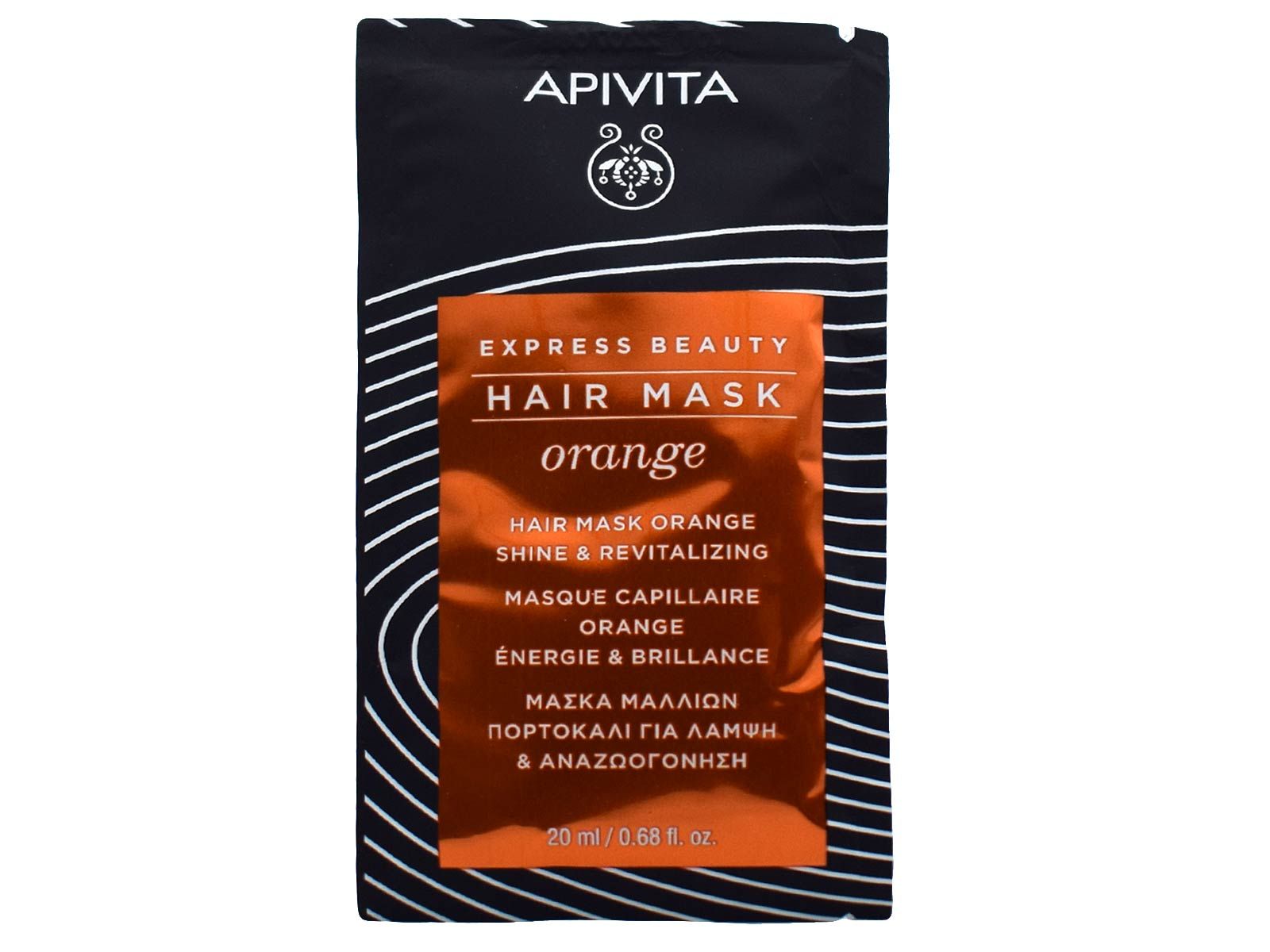 CAPI HAIR MASK EXPRESS ORANGE APIVITA 1X20ML