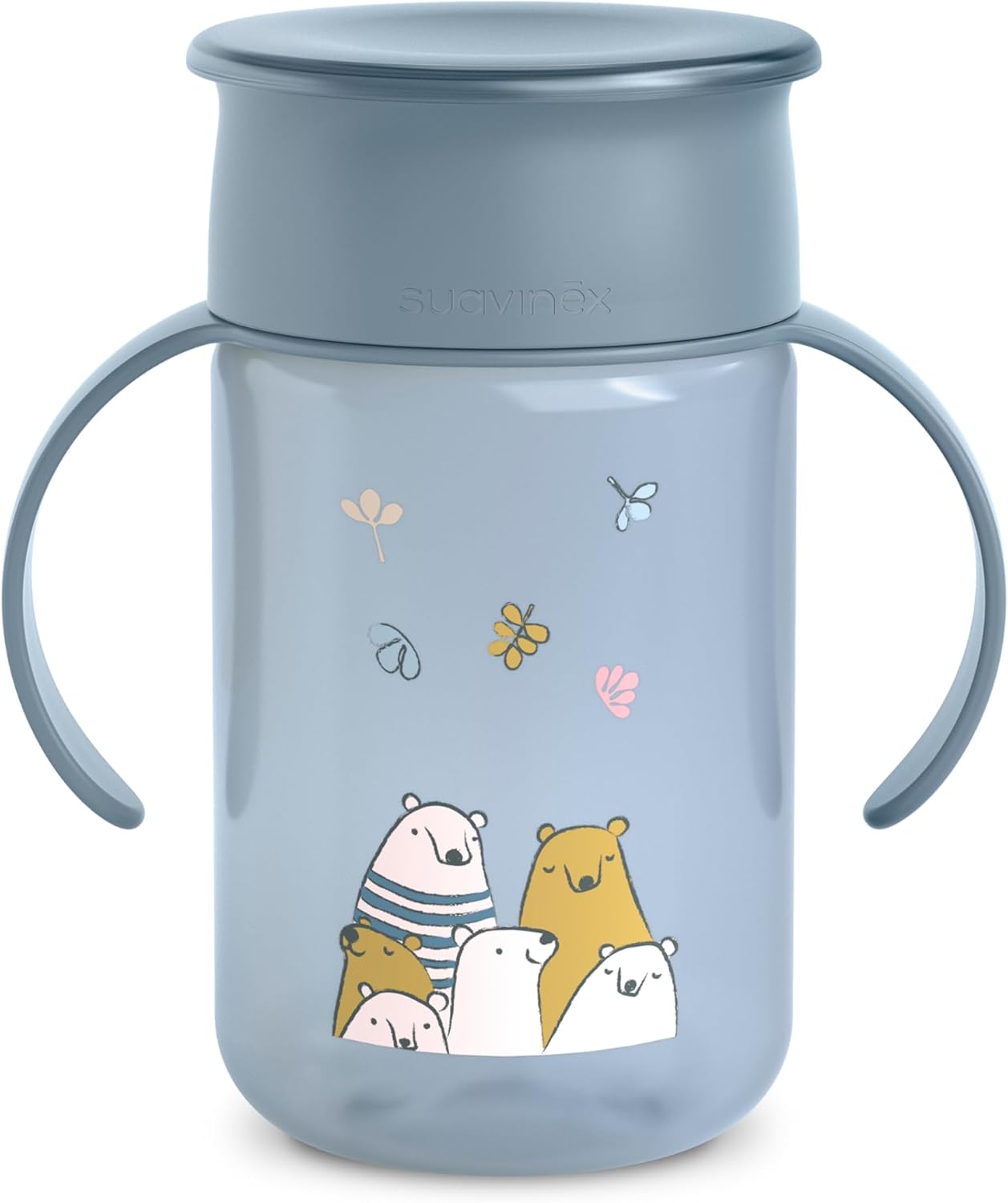 TAZA DE APRENDIZAJE 360º SUAVINEX +18 M 340 ML