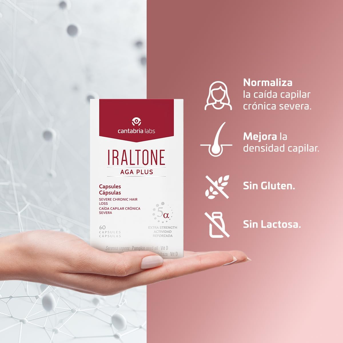 PACK IRALTONE AGA PLUS 60 +30 CAPSULAS
