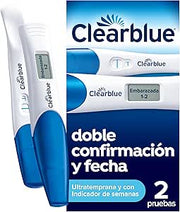 TEST DE EMBARAZO ULTRATEMPRANA CLEARBLUE 2 UNIDADES