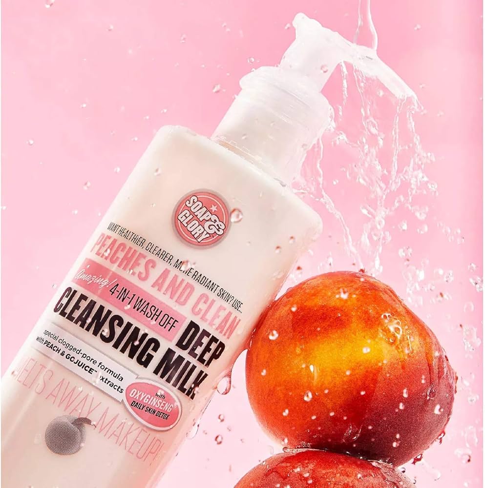 SOAP & GLORY - SKINCARE LINE - PEACHES AND CLEAN -  CLEANSIN
