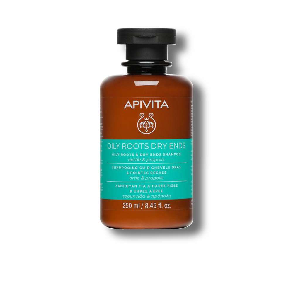 CAPI CHAM OILY ROOTS DRY ENDS 250ML APIVITA