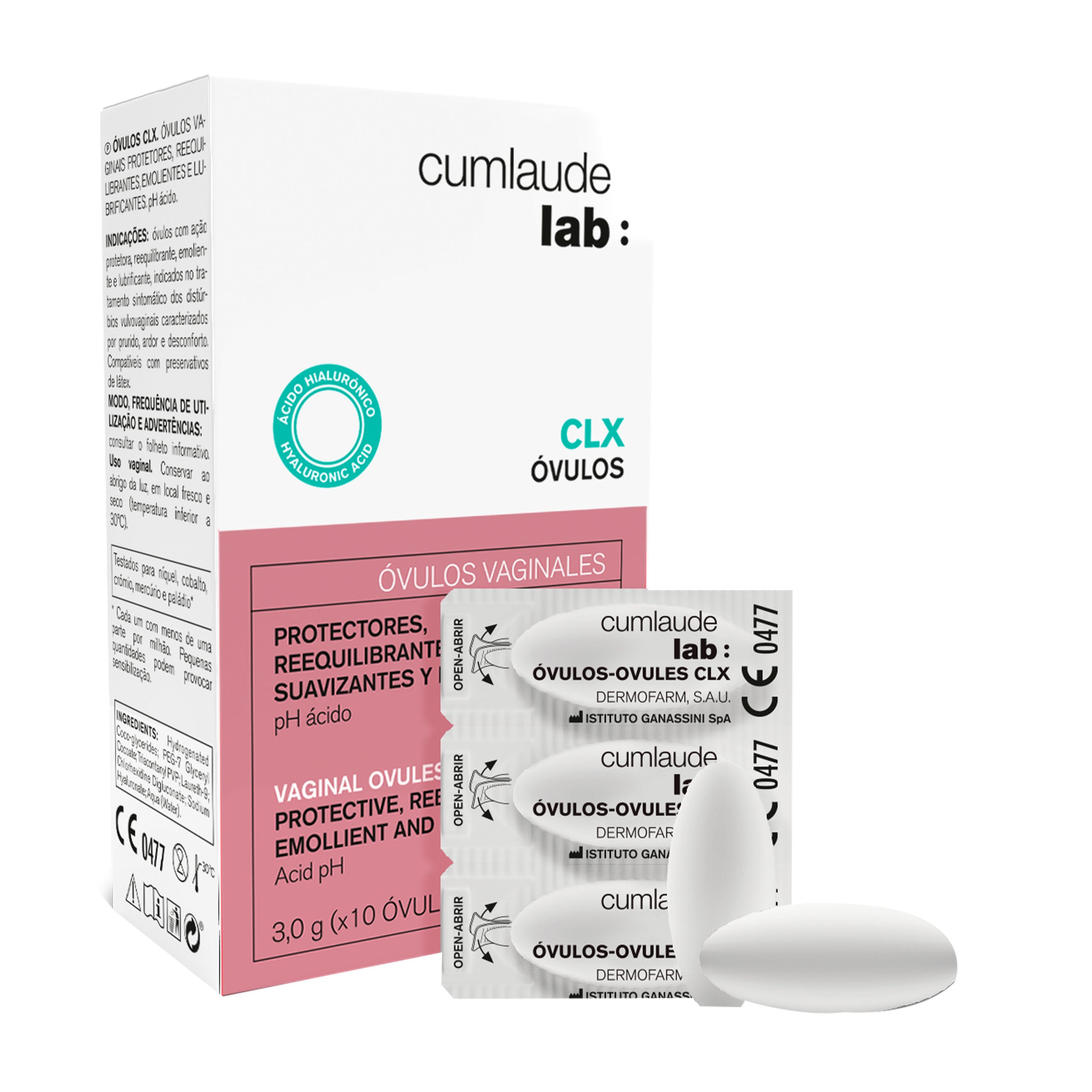 Óvulos CLX 10 Óvulos Cumlaude