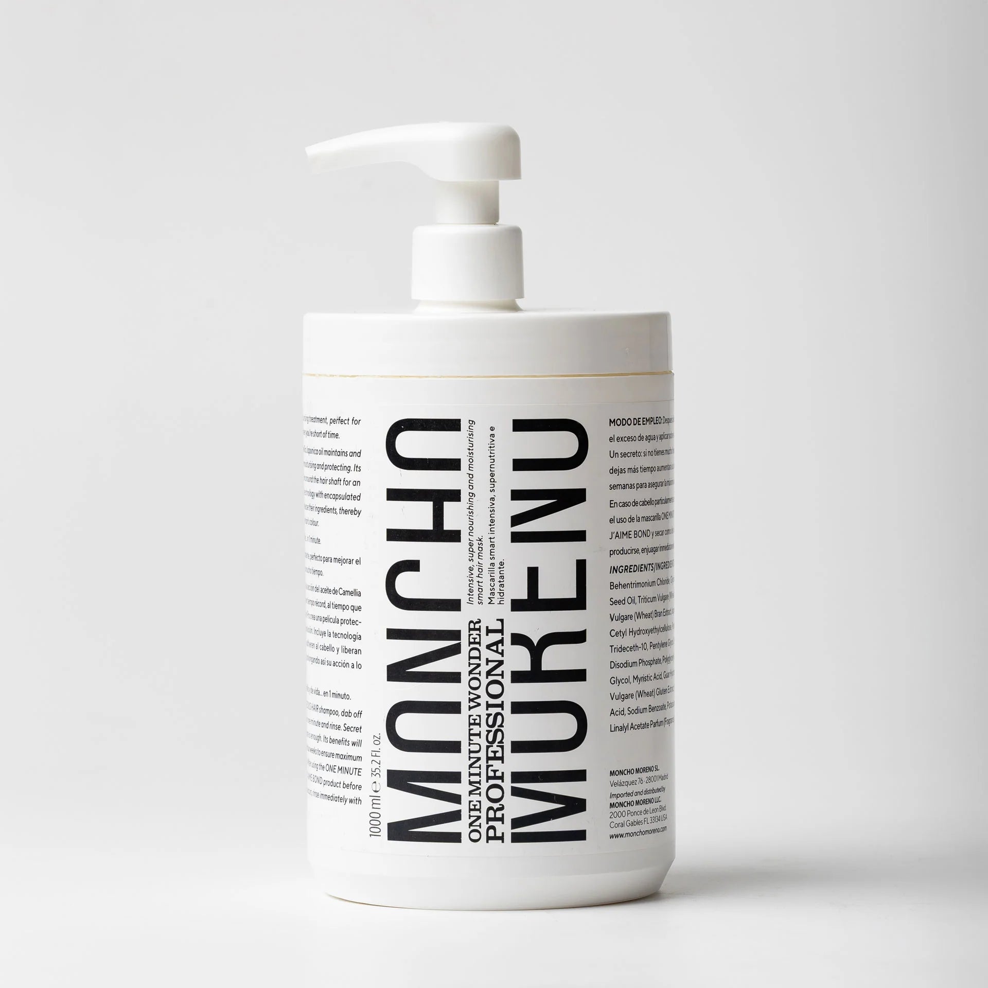 ONE MINUTE WONDER MASCARILLA 250ML MONCHO MORENO