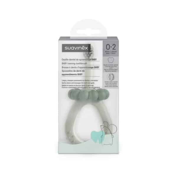 CEPILLO DENTAL INFANTIL APRENDIZAJE SUAVINEX BABY 0 - 2 AÑOS