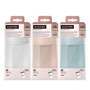 BIBERON SILICONA SUAVINEX SOFT COLOUR + 3 MESES 1 UNIDAD 240