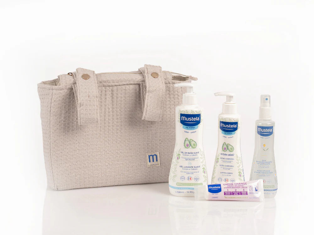 BOLSA CARRITO BEIGE MUSTELA