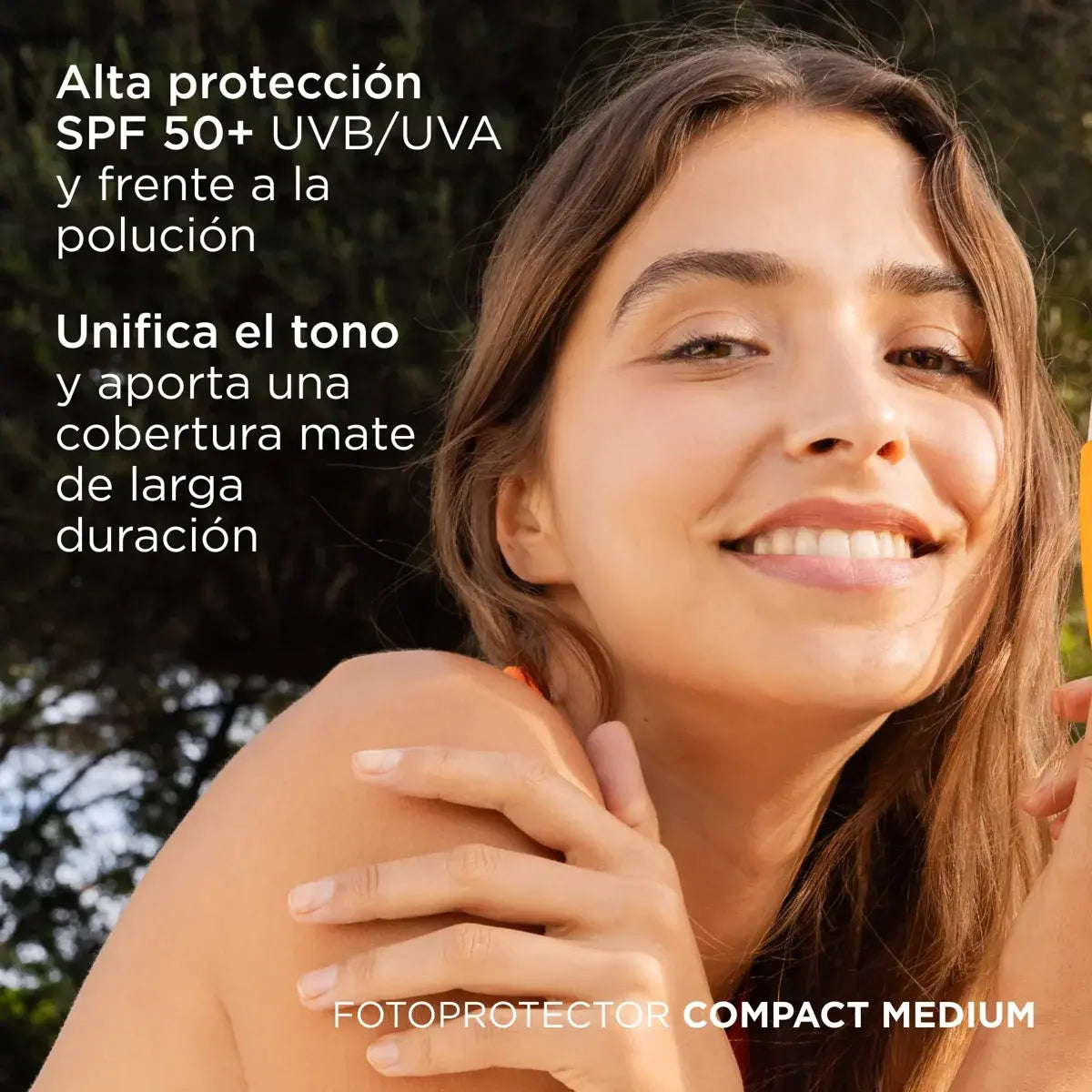 MAQUILLAJE COMPACTO BRONCE SPF 50+ OIL FREE ISDIN