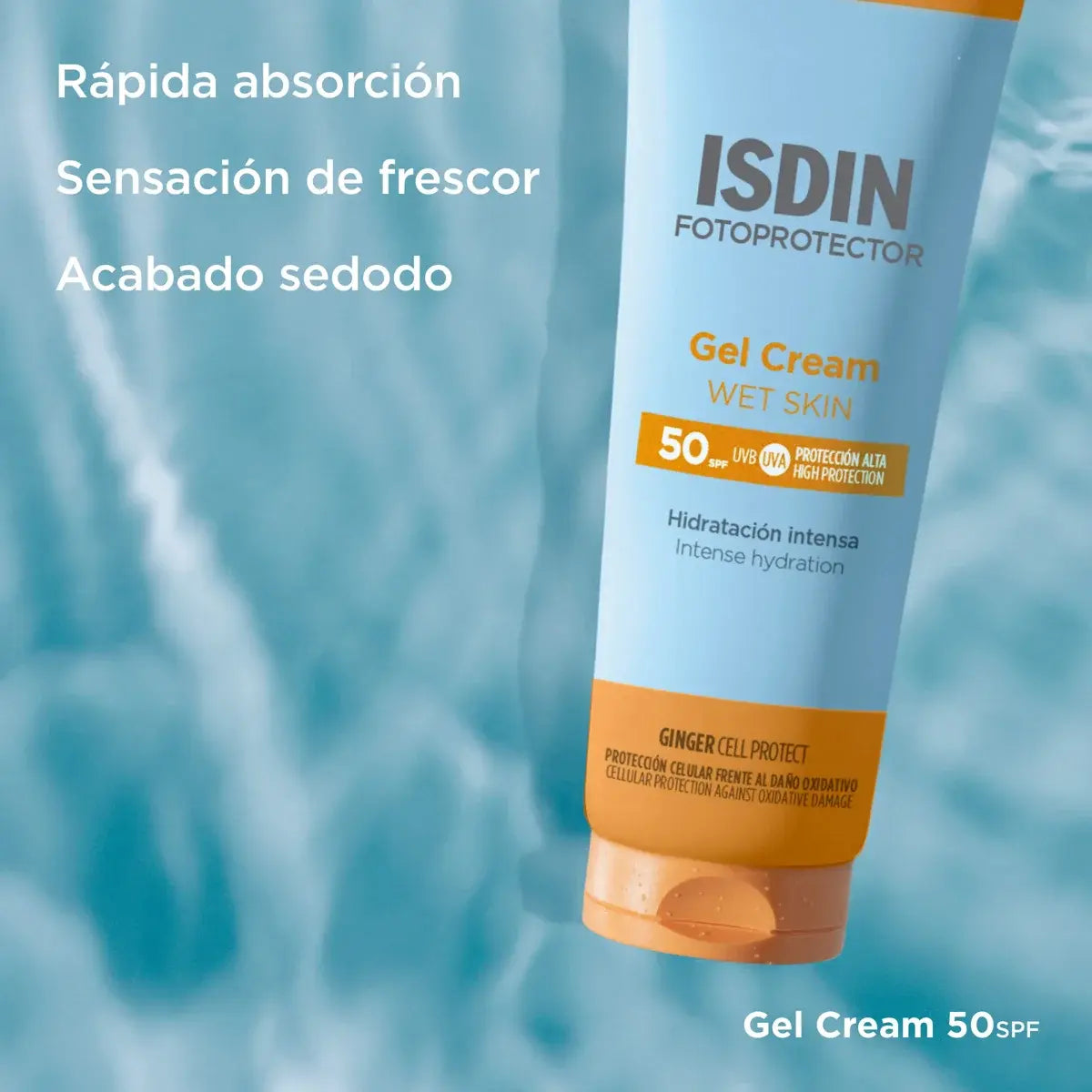 GEL CREAM WET SKIN SPF 50 FORMATO VIAJE 100 ML
