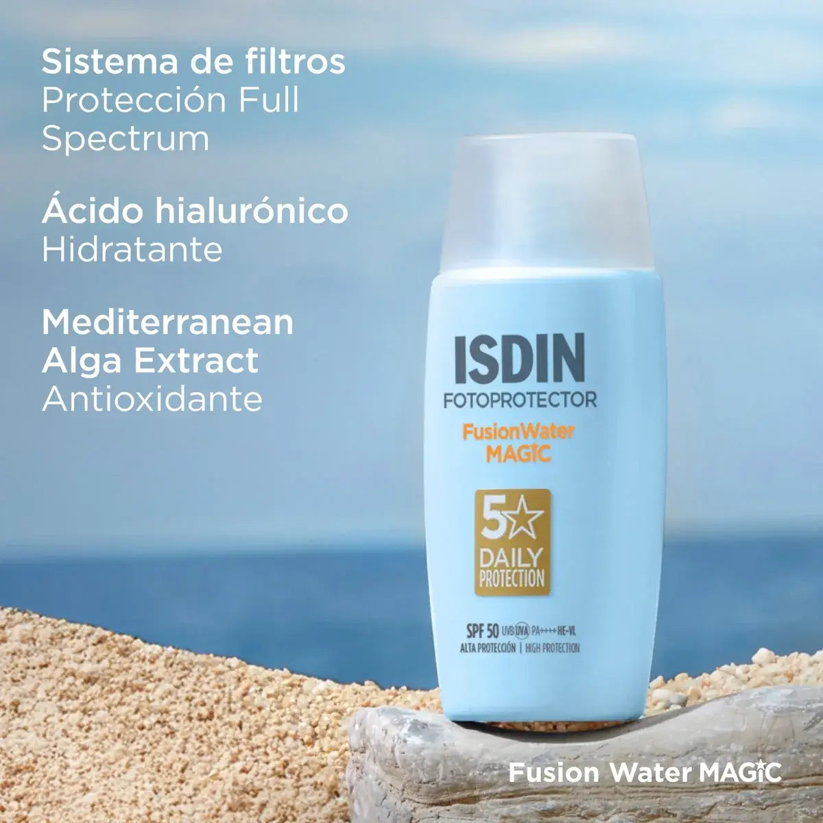 FUSION WATER SPF 50 FOTOPROTECTOR ISDIN 50ML
