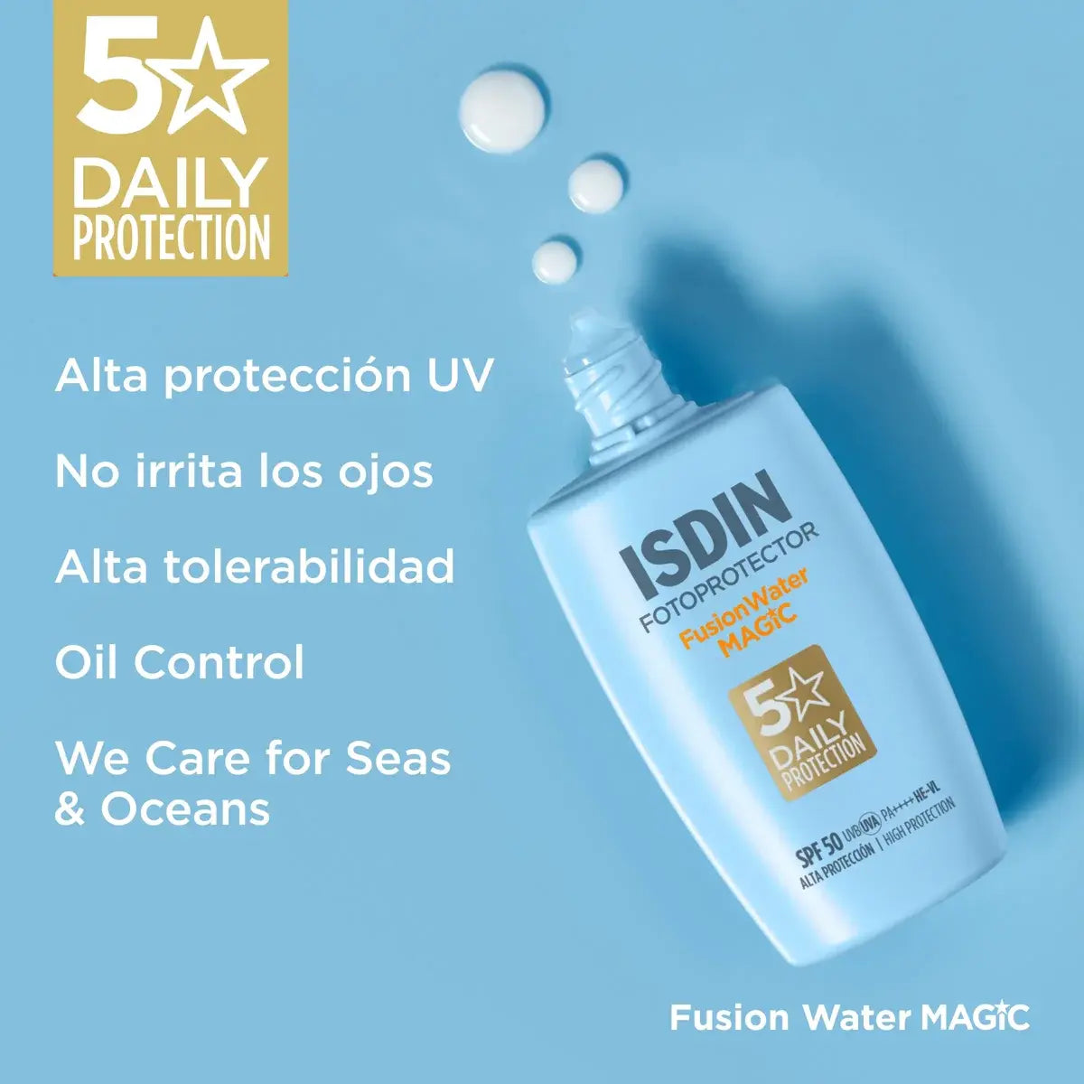 FUSION WATER SPF 50 FOTOPROTECTOR ISDIN 50ML