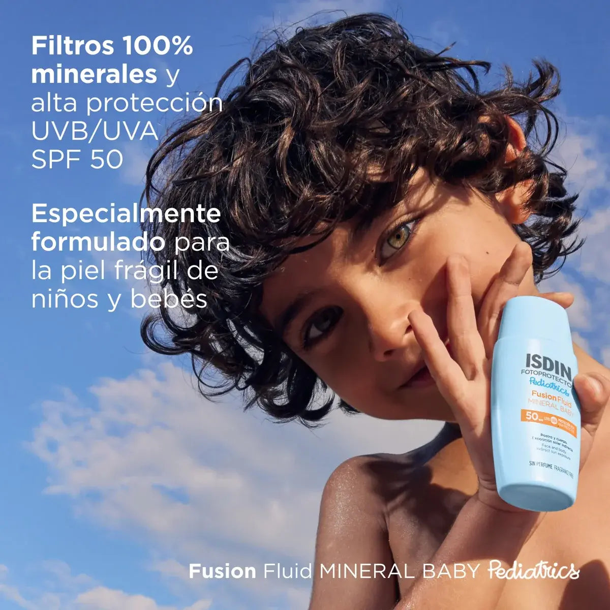 FUSION FLUID MINERAL PEDIATRICS SPF 50+ FOTOPROTECTOR ISDIN