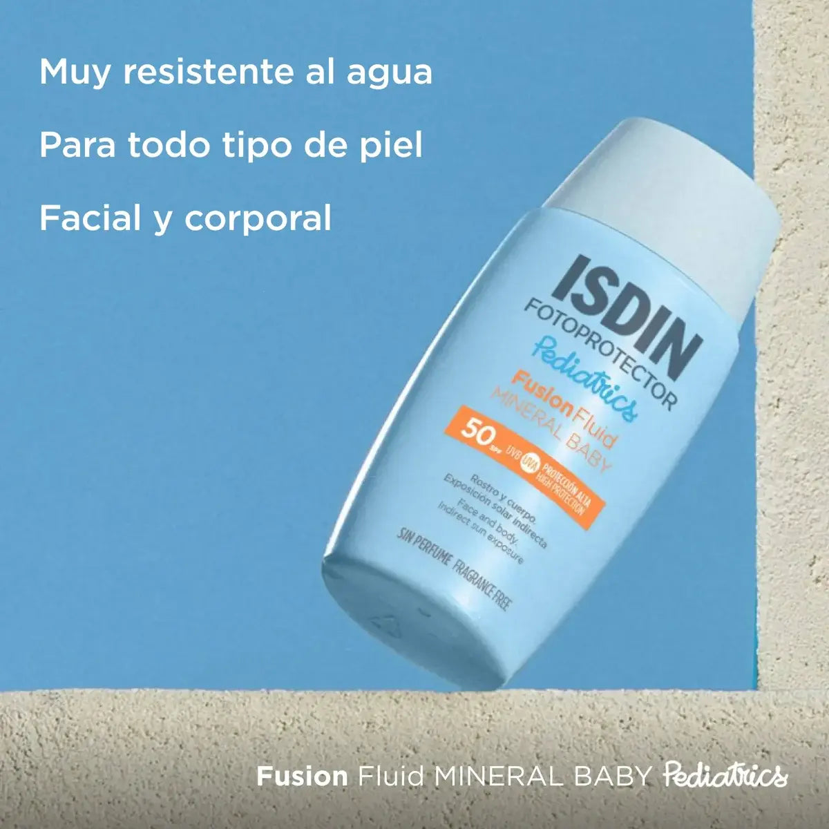 FUSION FLUID MINERAL PEDIATRICS SPF 50+ FOTOPROTECTOR ISDIN