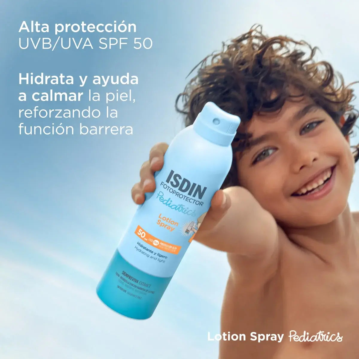 LOTION SPRAY PEDIATRICS SPF 50+ 250ML FOTOPROTECTOR ISDIN