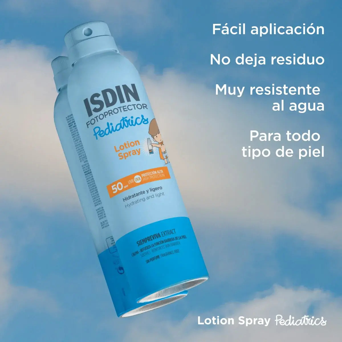 LOTION SPRAY PEDIATRICS SPF 50+ 250ML FOTOPROTECTOR ISDIN