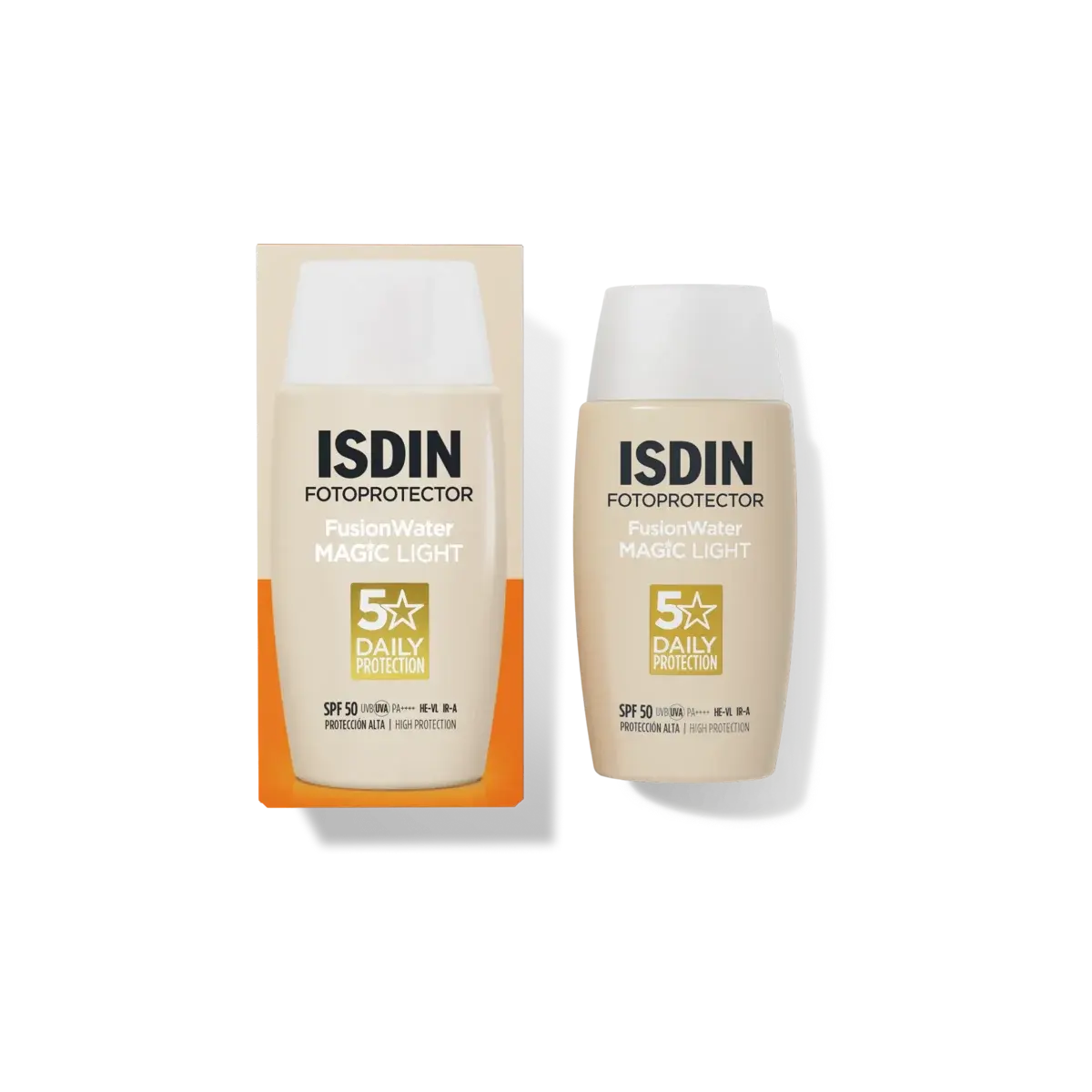 FOTOPROTECTOR ISDIN SPF 50 FUSION WATER COLOR LIGHT 50 M