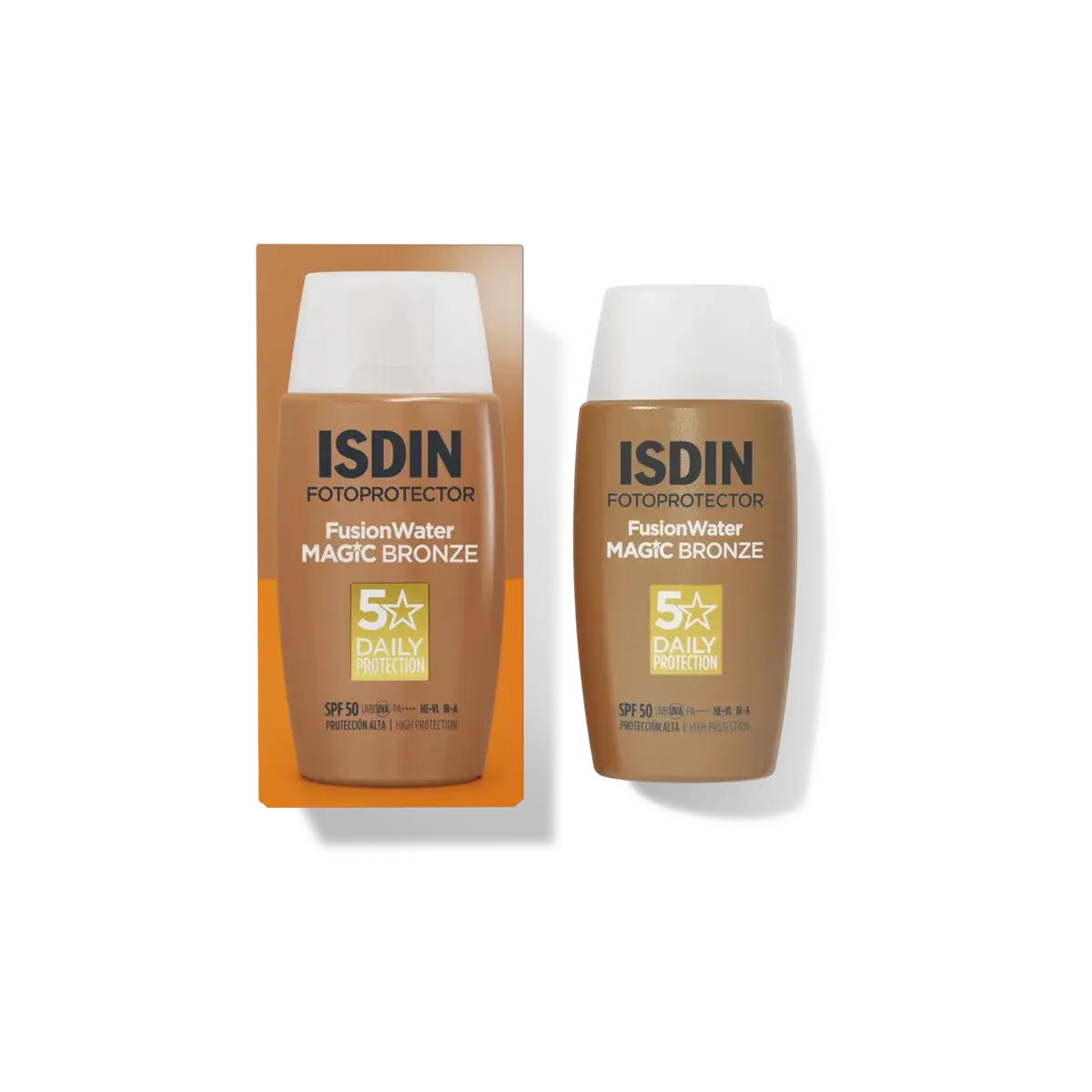 FOTOPROTECTOR ISDIN SPF 50 FUSION WATER COLOR BRONZE 50ML