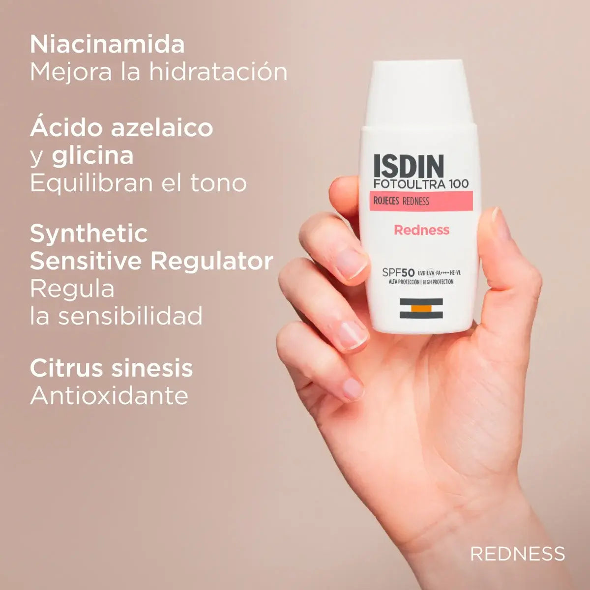 ISDIN FOTOULTRA REDNESS  1 FRASCO 50 ML