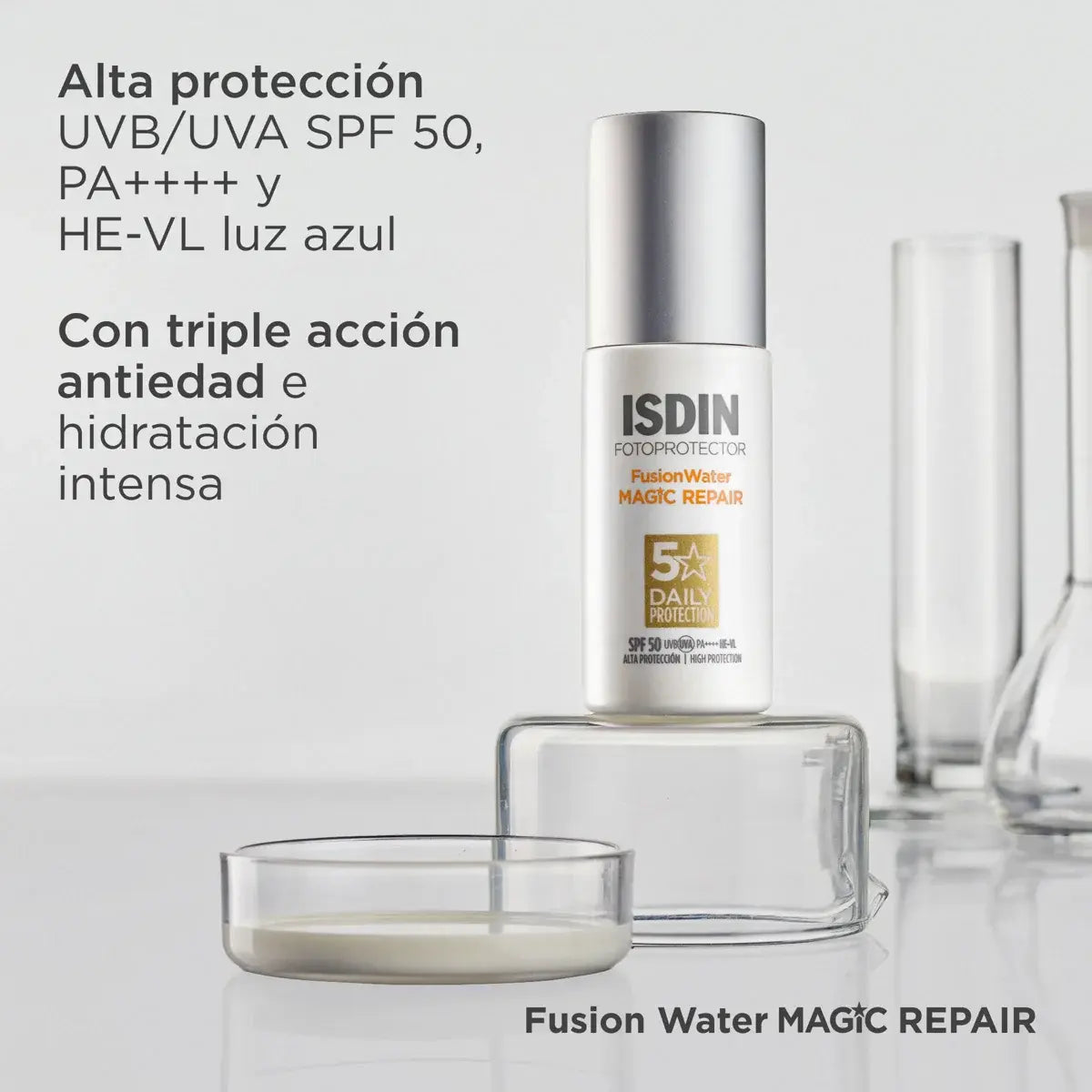 FUSION WATER MAGIC REPAIR 50 SPF 50ML ISDIN