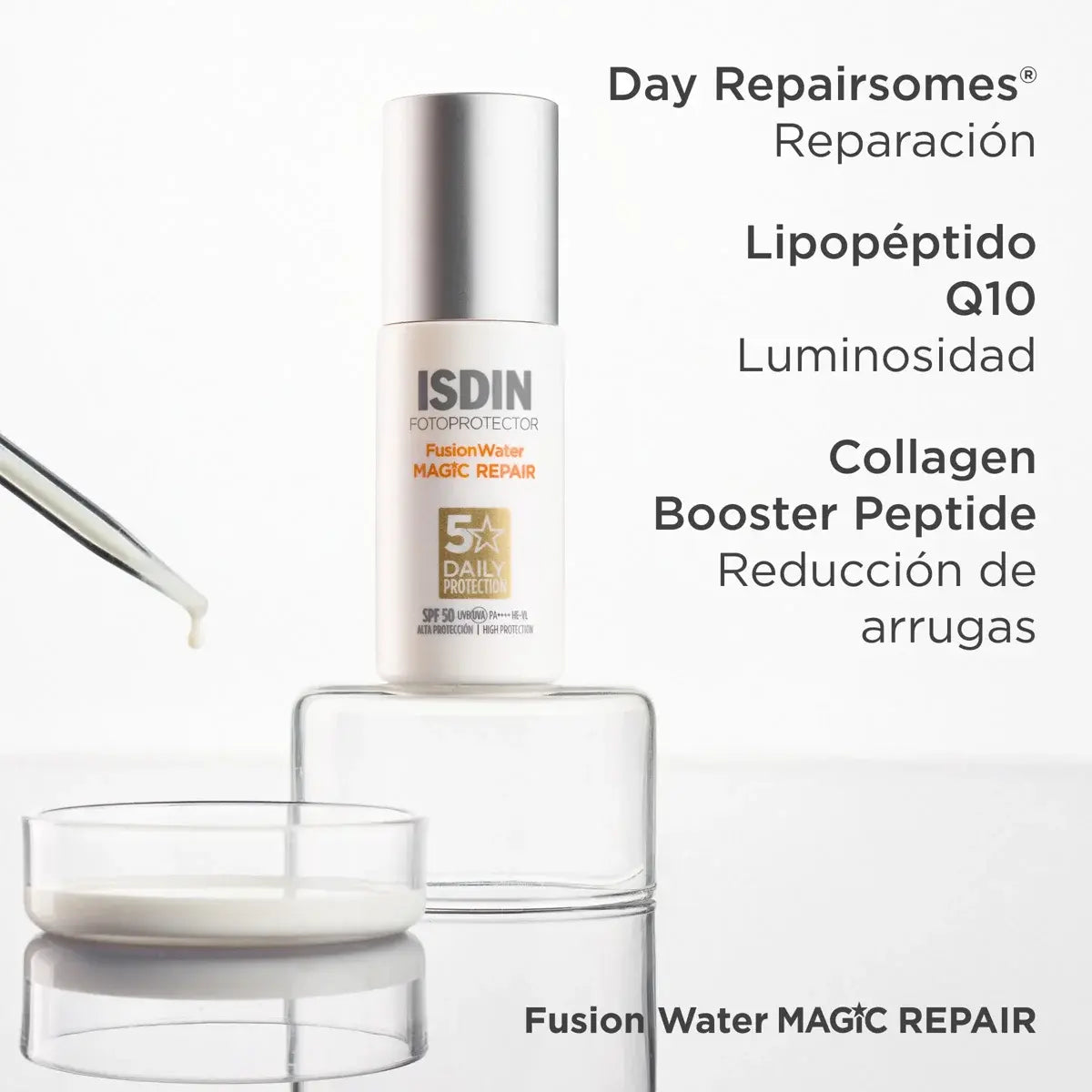 FUSION WATER MAGIC REPAIR 50 SPF 50ML ISDIN