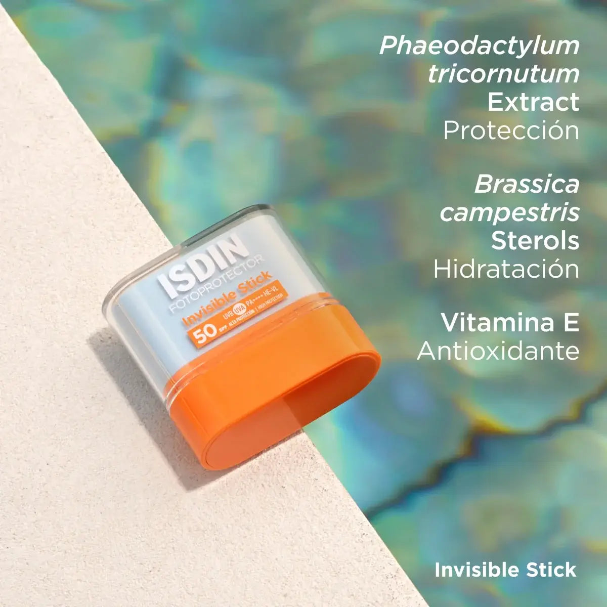 ISDIN STICK INVISIBLE FOTOPROTECTOR SPF 50 10 G