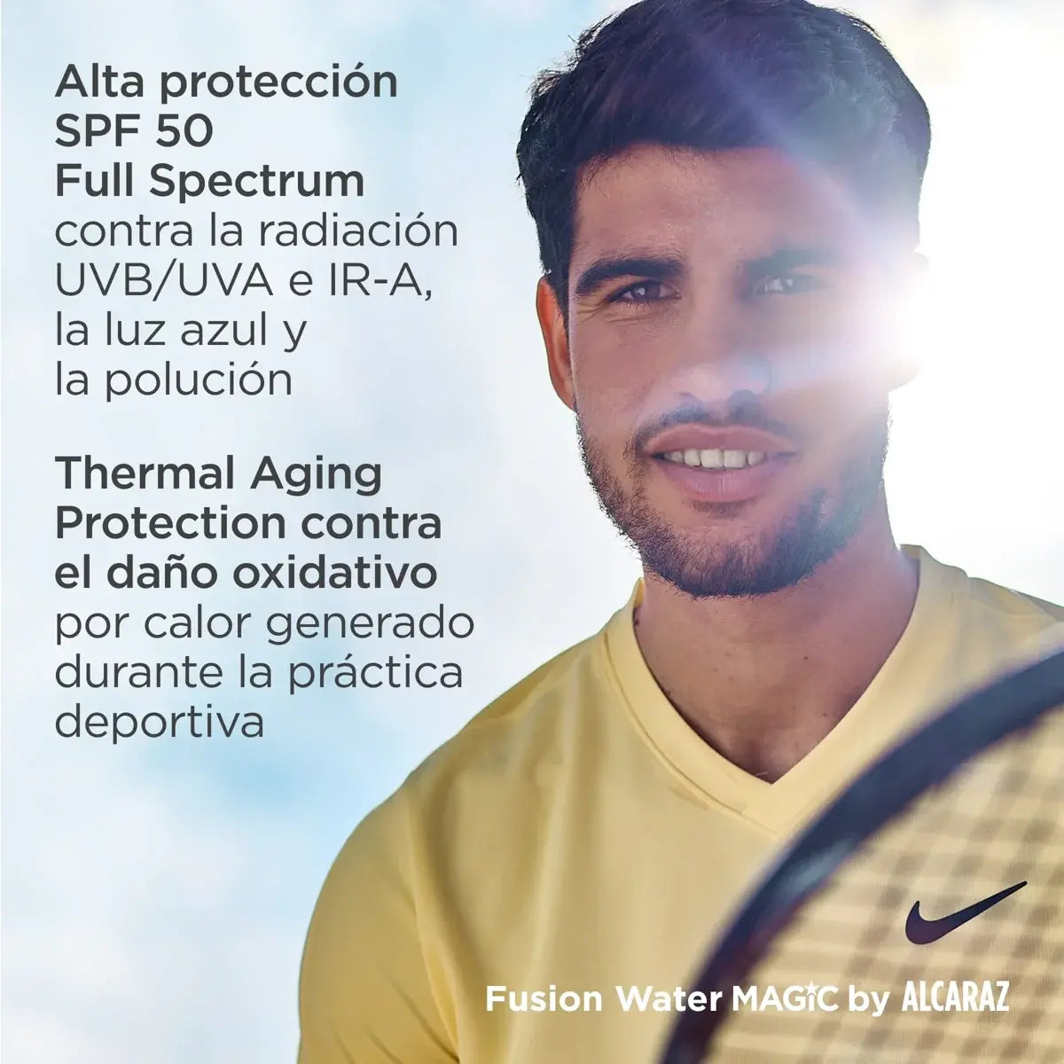FUSION WATER MAGIC BY ALCARAZ SPF50 50ML ISDIN