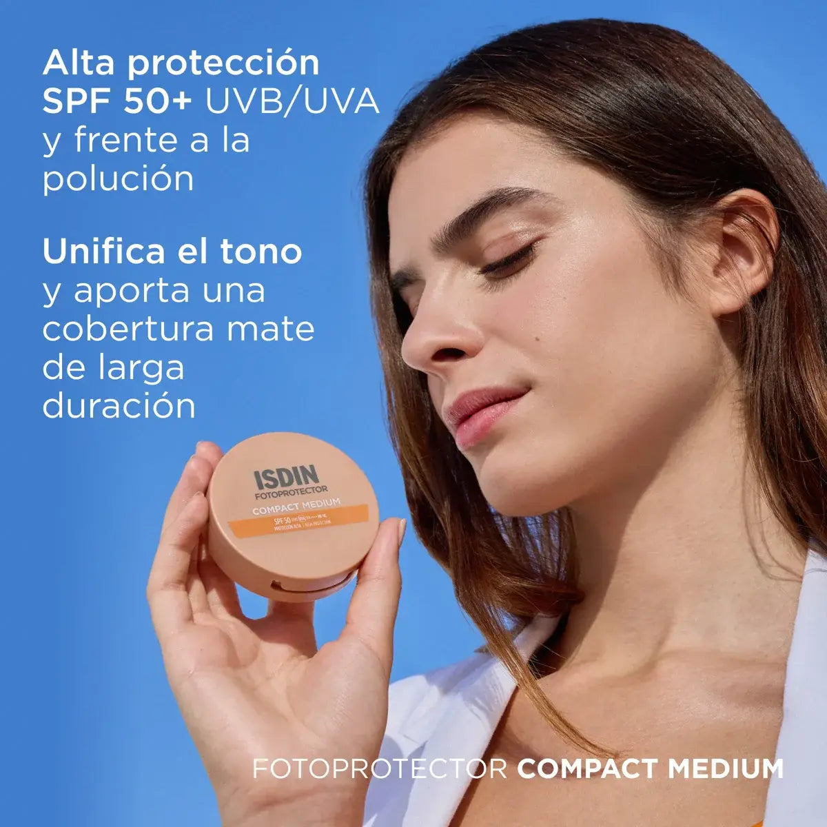COMPACTO MEDIUM FOTOPROTECTOR ISDIN SPF 50