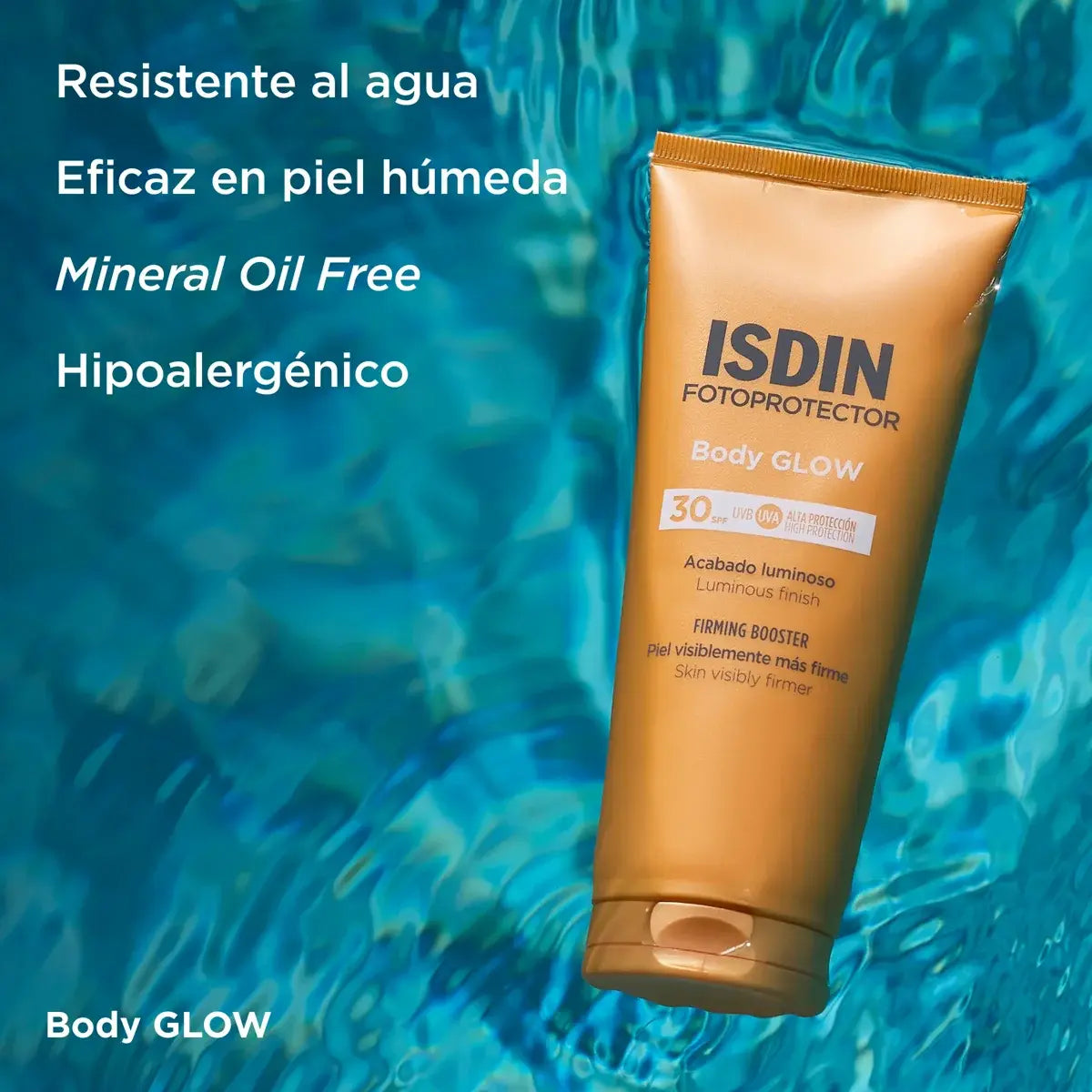 BODY GLOW FOTOPROTECTOR ISDIN SPF 30 200ML