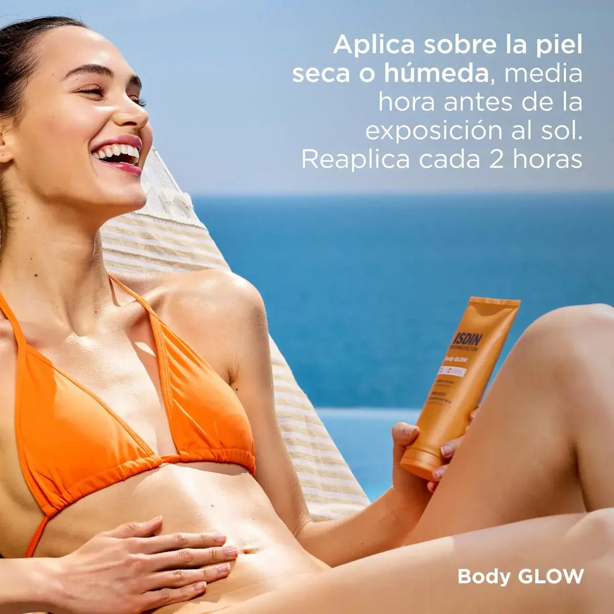 BODY GLOW FOTOPROTECTOR ISDIN SPF 30 200ML