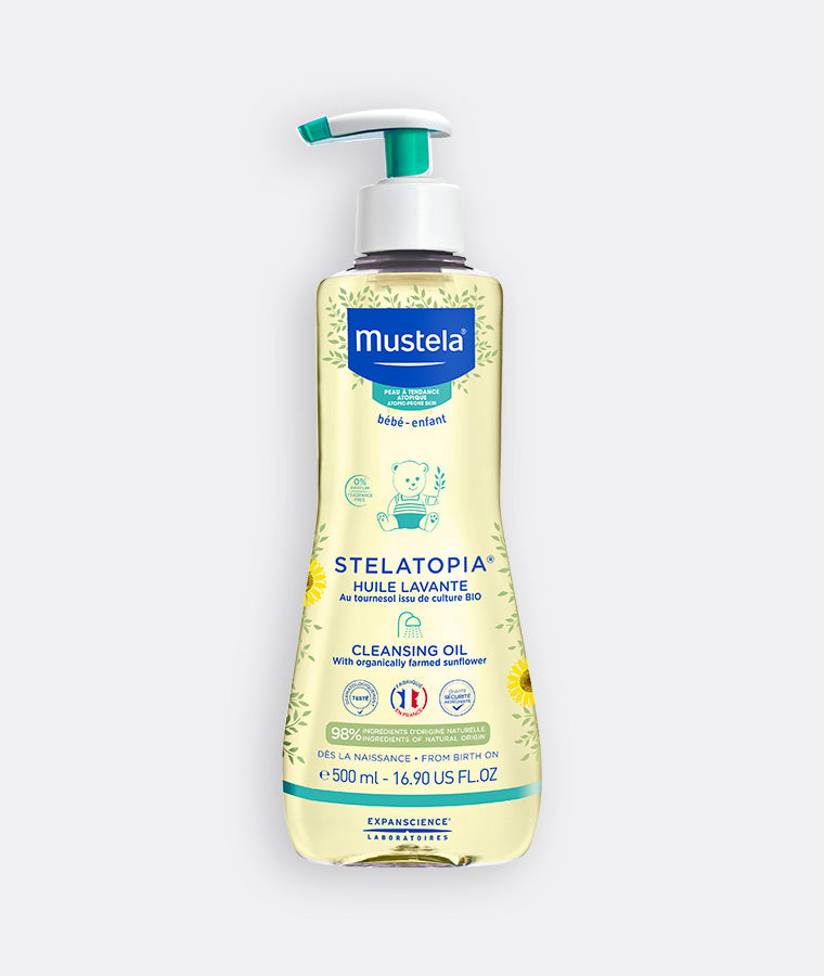 STELATOPIA ACEITE DE DUCHA Y BAÑO 500 ML MUSTELA