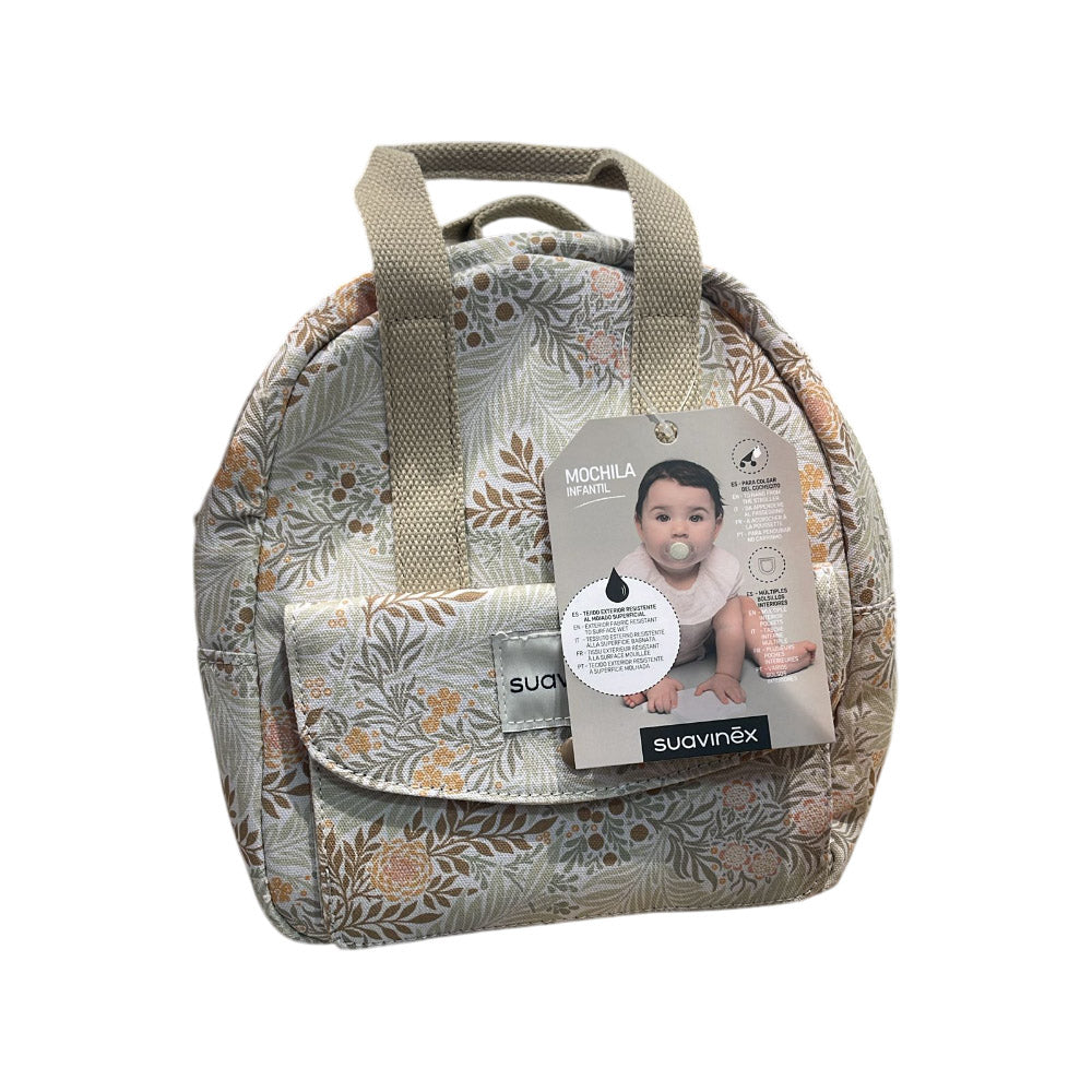 MOCHILA INFANTIL DE GUARDERIA SUAVINEX 1 UNIDAD COLOR VERDE