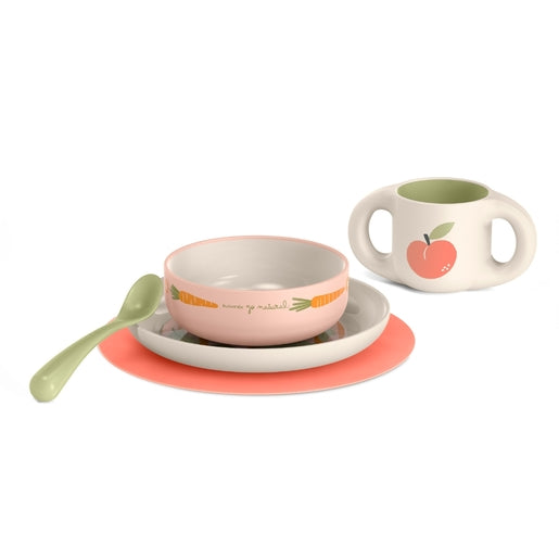 VAJILLA INFANTIL SUAVINEX ROSA