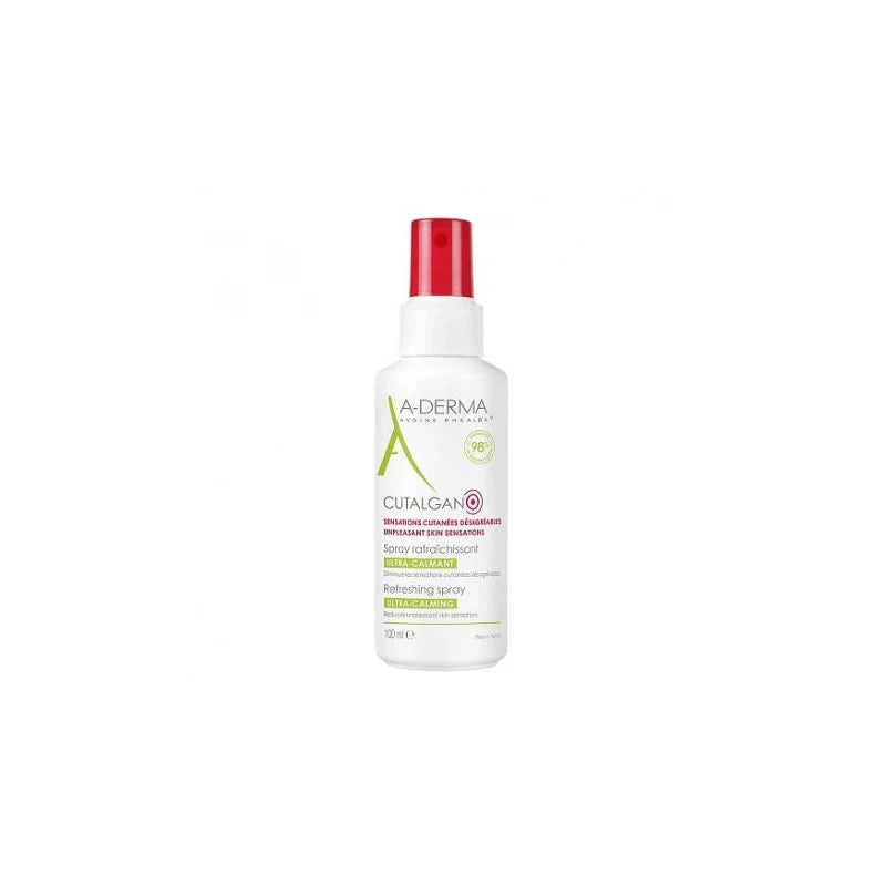 A-Derma Cutalgan Spray Refrescante Ultra-Calmante 100ml para piel sensible e irritada