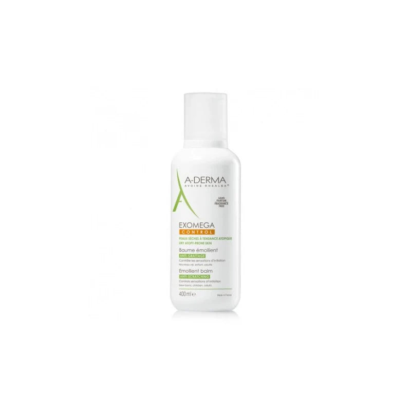 A-Derma Exomega Control Bálsamo Emoliente para pieles secas y atópicas 400ml