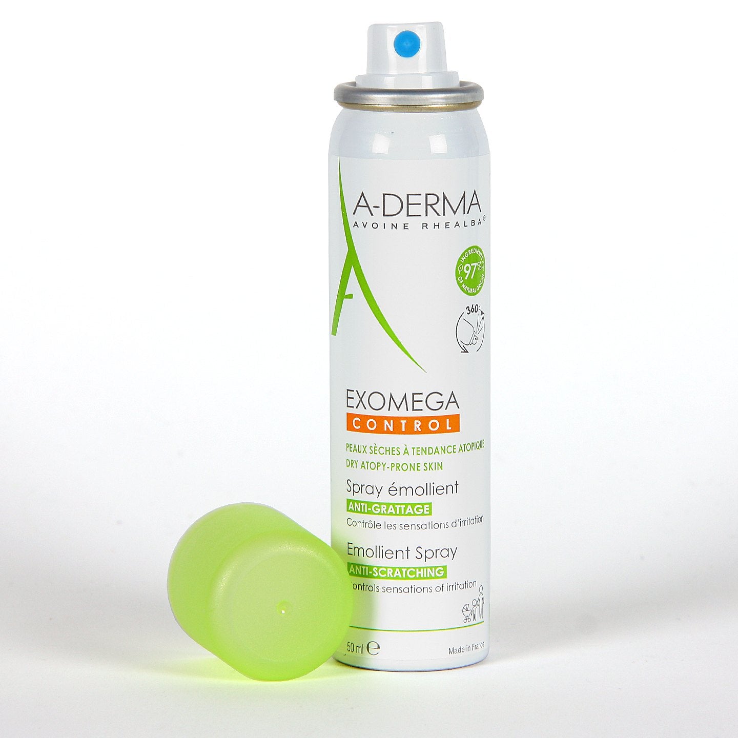 EXOMEGA CONTROL SPRAY 50 ML EMOLIENTE ANTI-RASCADO A-DERMA