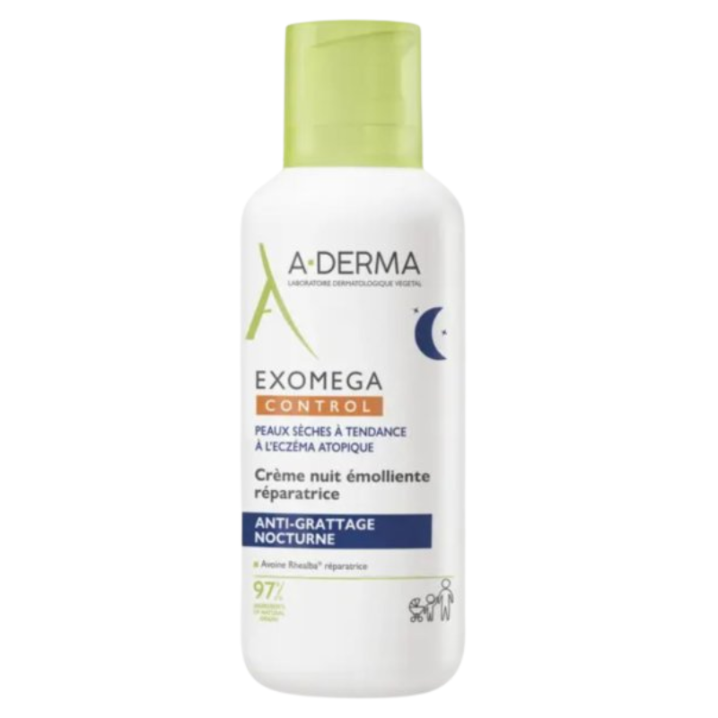 A-DERMA EXOMEGA CREMA NOCHE  1 ENVASE 400 ML