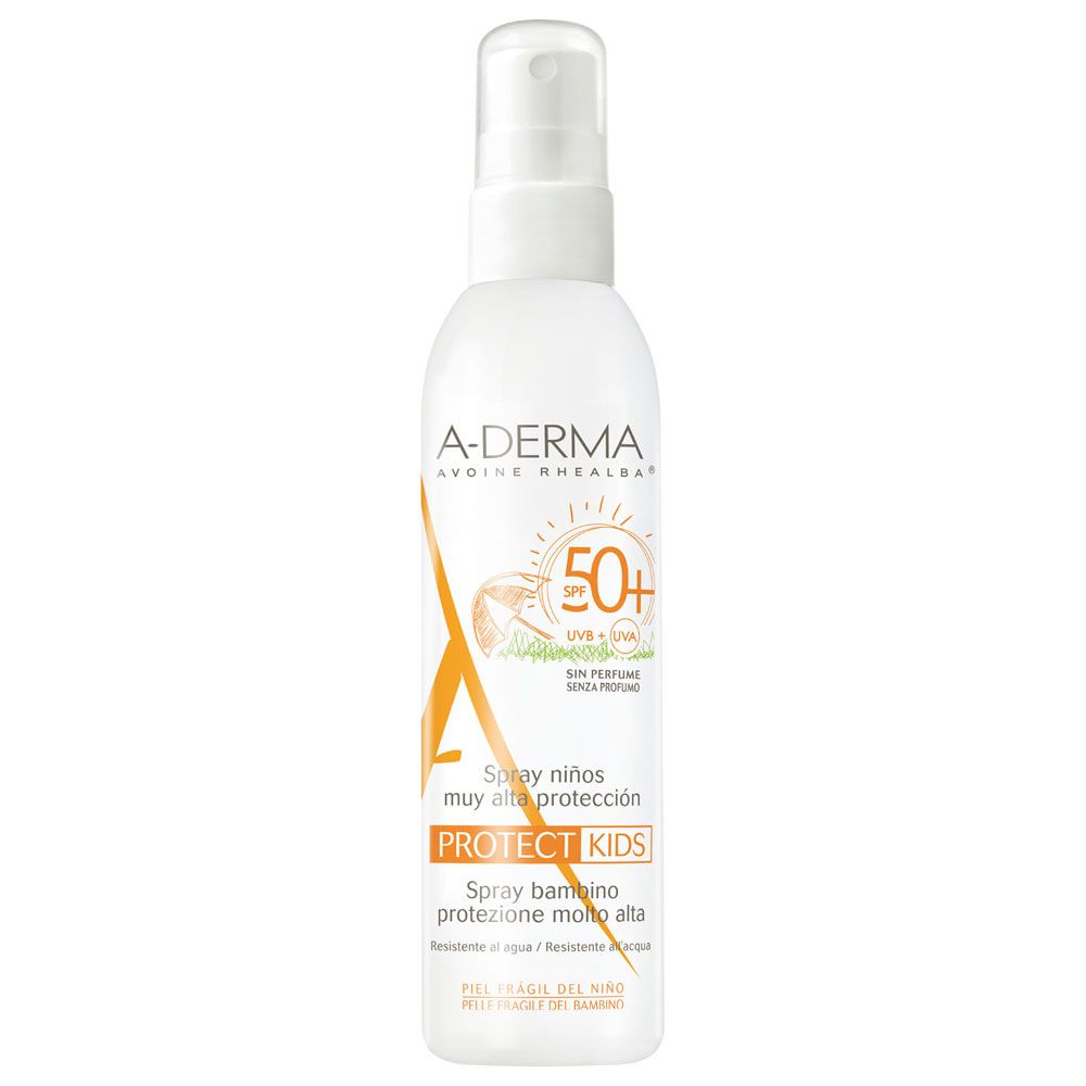 A-DERMA PROTECT SPRAY SOLAR SPF 50+ NIÑOS MUY ALTA PROTECCION