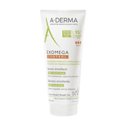Aderma Exomega Control Bálsamo Emoliente 200ml para pieles atópicas y secas, calma el picor y protege la barrera cutánea de bebés y adultos.