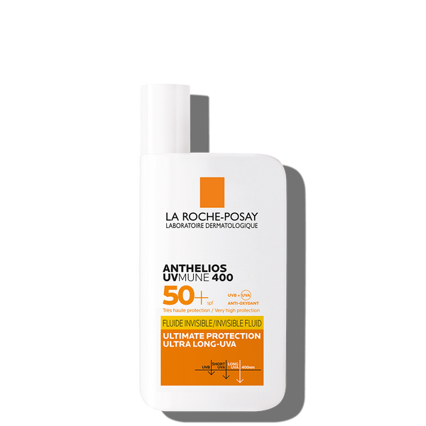 La Roche-Posay Anthelios Fluido Invisible SPF 50+ 50ml protector solar facial para piel sensible