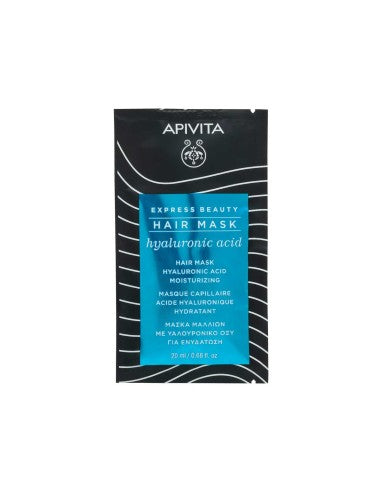 CAPI HAIR MASK HYALURONIC ACID APIVITA 1X20ML