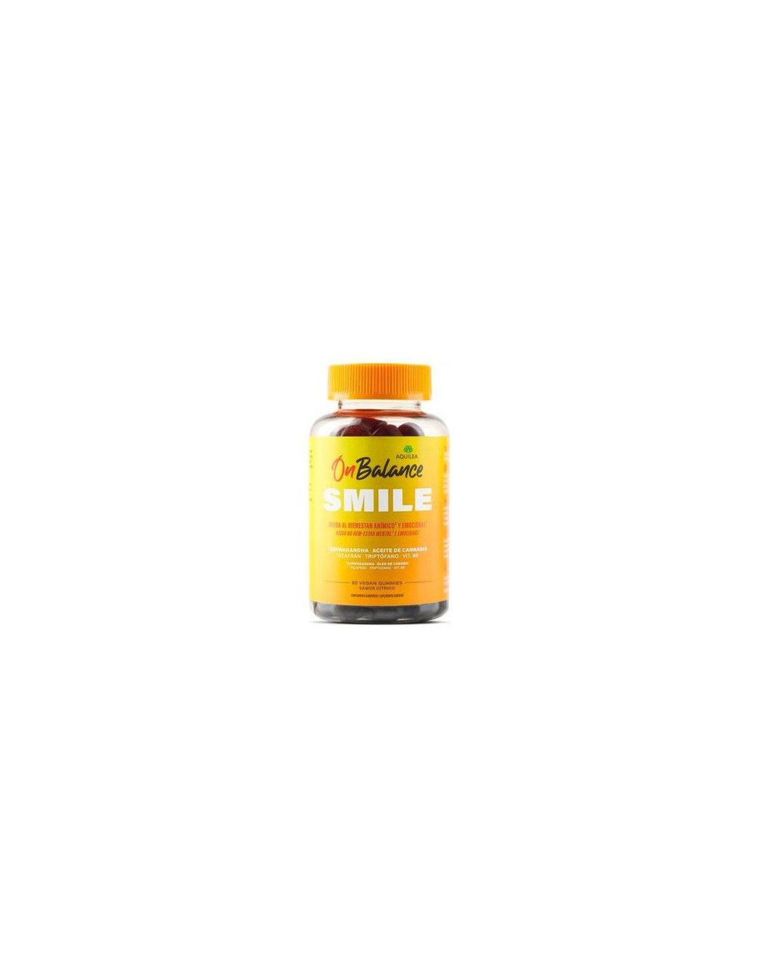 AQUILEA ONBALANCE SMILE  60 GOMINOLAS SABOR CITRICO