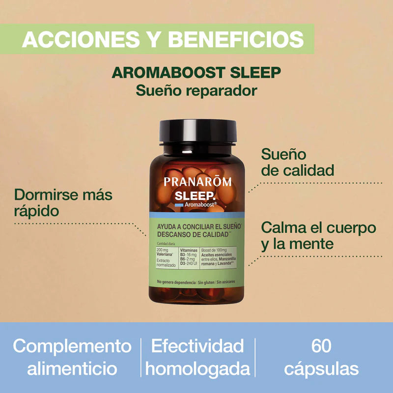 AROMABOOST SLEEP  60 CAPSULAS