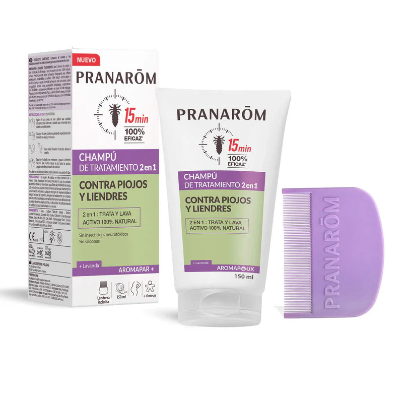 AROMAPAR CHAMPU TRATAMIENTO PIOJOS 2 EN 1 150ML